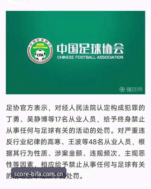 中国足协第三批禁足名单深度评测：17人终身禁赛背后的行业反思